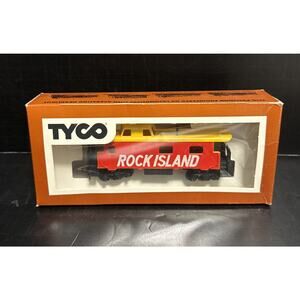 Tyco HO Scale Rock Island Caboose Train Locomotive Car 327-10 Vintage